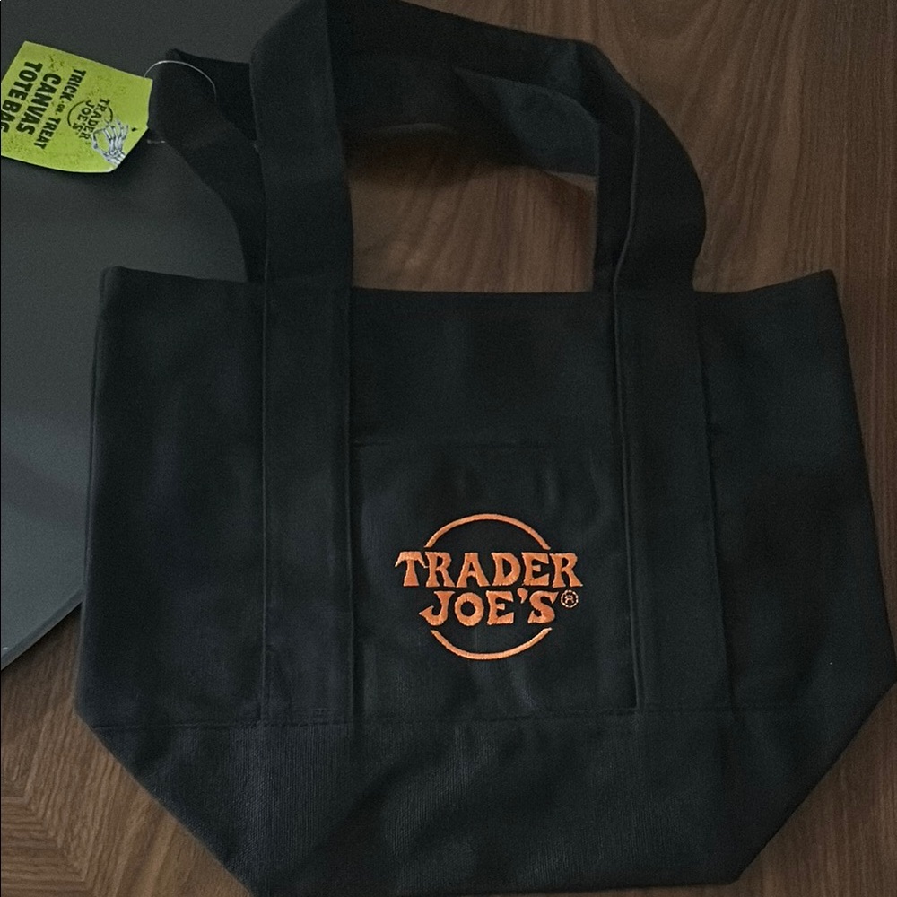Black Tote Bag trader joes